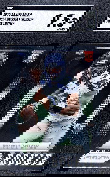 Russell Wilson 2012 Panini Prizm Towel Down #230 SGC 9.5