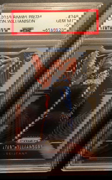 Zion Williamson 2019 Base Rookie Gem MT 10 #248
