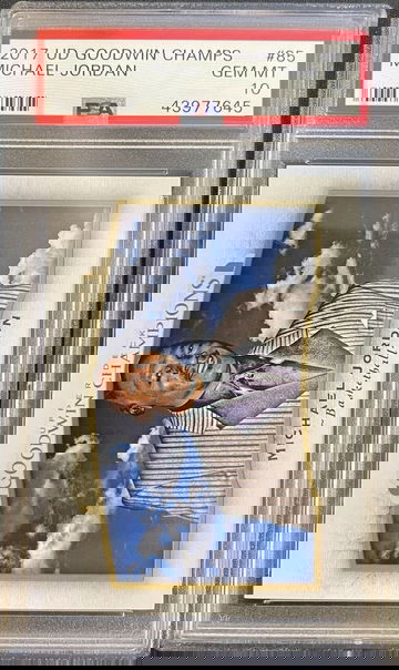 2017 Upper Deck Goodwin Champions 85 Michael Jordan PSA 10 Gem Mint