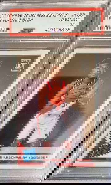 2019 Panini Donruss Optic Rui Hachimura PSA 10