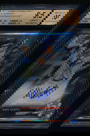 Mark Vientos 2017 Bowman Chrome Auto RC