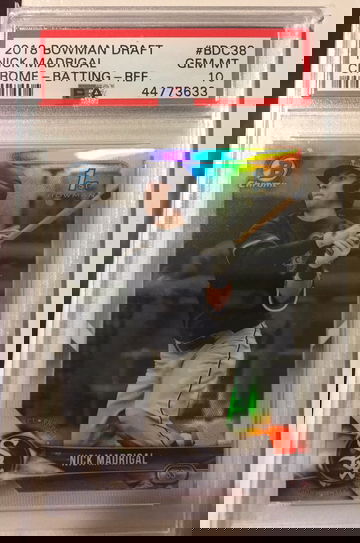 Nick Madrigal Refractor 2018