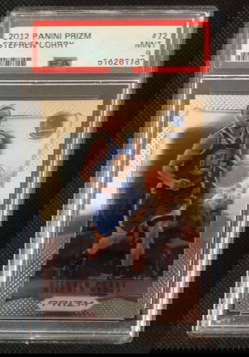 Stephen Curry 2012 Prizm PSA 9