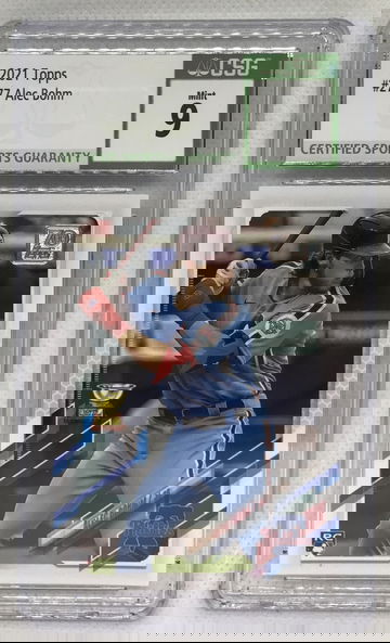 2021 Topps Series 1 #277 Alec Bohm Rookie Card RC CSG 9