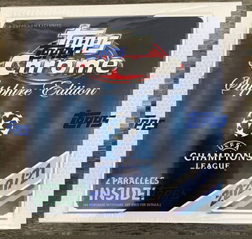 2020-21 Topps UEFA Champions League Chrome Sapphire Edition