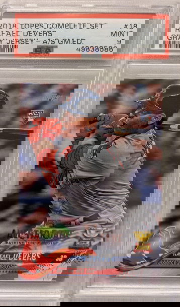 2018 Topps All-Star Game Edition Factory Set Rafael Devers Rookie PSA 9 Mint