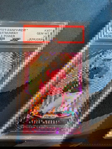 2019 Panini Prizm Purple Power /49 Kyler Murray PSA 10