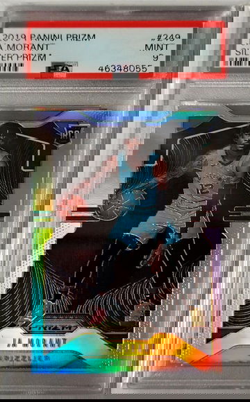 2019-20 Prizm RC Ja Morant PSA 9 Silver Prizm