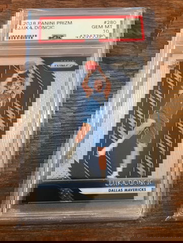 PSA 10 Luka Doncic 2018 Prizm #280