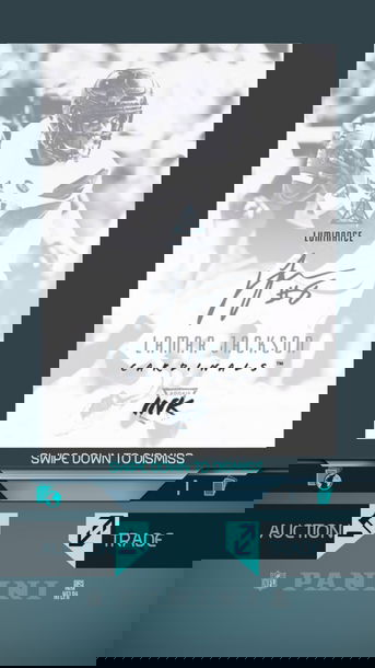 2018 Panini Digital Luminance Rookies Ink Auto Lamar Jackson