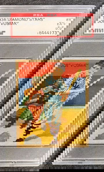 1936 Diamond Stars JOE VOSMIK #8 PSA 5.5 (EX+)