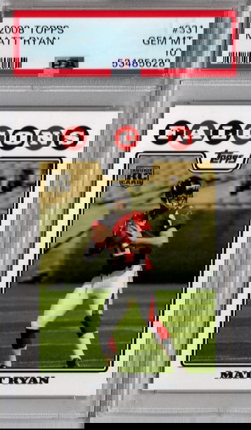 2008 Topps Matt Ryan PSA 10