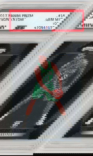 Jason Tatum Prizm RC PSA 10