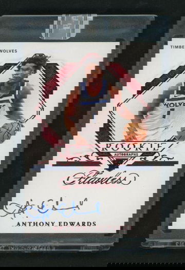 2020 Panini Flawless Rookie Autographs Anthony Edwards #FRA-ANT Auto