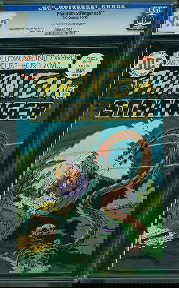 PHANTOM STRANGER #36, CGC 9.2 NM-