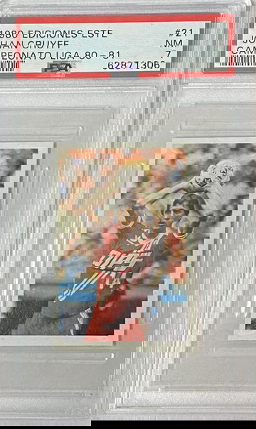 1980 EDICIONES ESTE JOHAN CRUYFF PSA 7