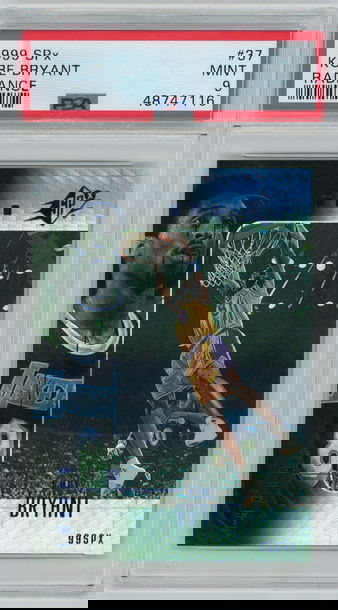 Kobe Bryant 1999 SPx Radiance /100 PSA 9