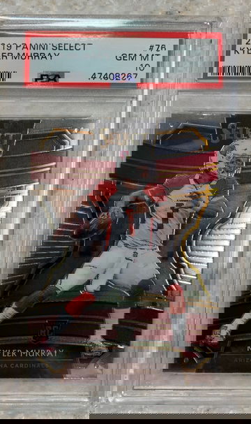 2019 Panini Select Concourse Kyler Murray PSA 10