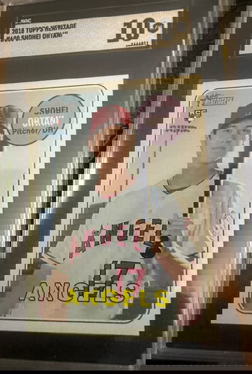 2018 Topps Heritage Shohei Ohtani #600