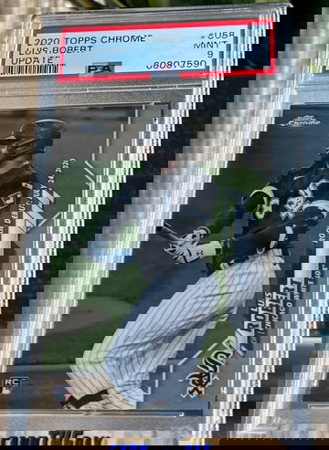 2020 Topps Chrome Update #U58 Luis Robert RC Rookie Card - PSA 9 Mint 📈🔥