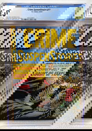 Crime SuspenStories #12 (1952) CGC 6.0 - Golden Age Precode Horror EC Comics