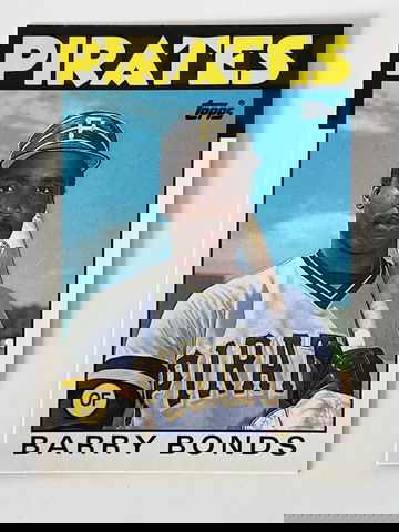 1986 Bobby Bonds RC Topps Traded #11T (NM-MT).