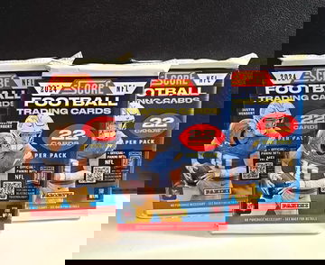 (3) 2024 Panini Score Football Single packs - 66 cards Factory Sealed.