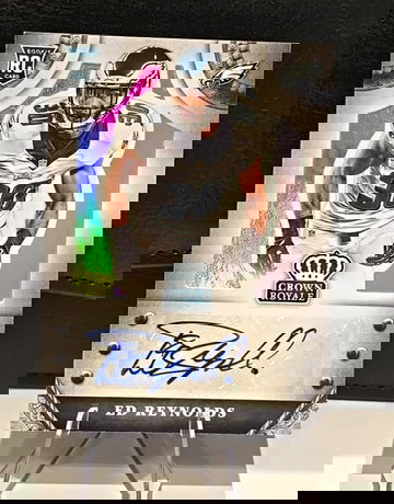 2014 Crown Royale Rookie Signatures #SER Ed Reynolds Auto /299 Eagles