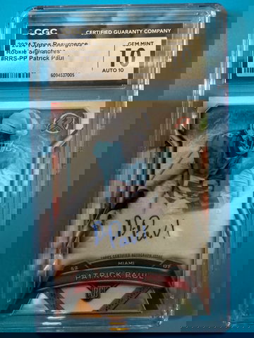 2024 Topps Resurgence - Patrick Paul - RC - Auto