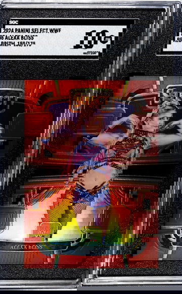 2024 Panini Select WWE Red Prizm Alexa Bliss #56 /175 SGC 10