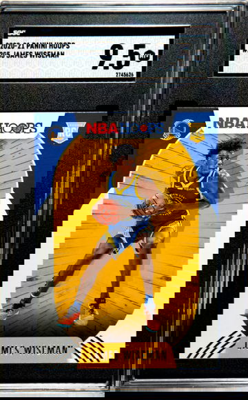 2020-21 Panini Hoops #205 James Wiseman SGC 9.5