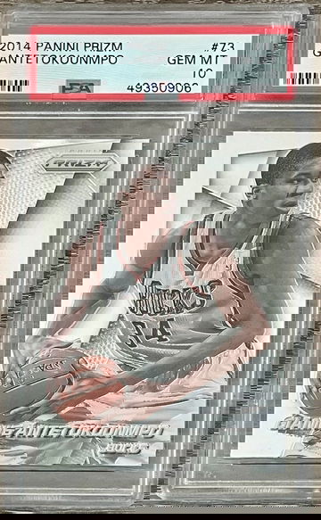 2014-15 Panini Prizm #73 Giannis Antetokounmpo PSA 10 GEM MINT