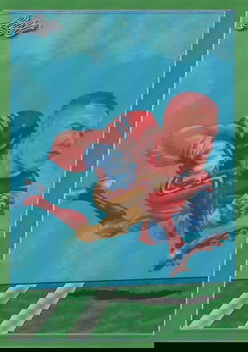 2024 Leaf Christian McCaffrey Metallic Imaginations Green #/25 #MI-3