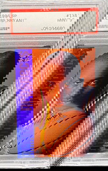 1996 SP Kobe Bryant Rookie PSA 9 #134