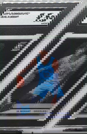 Ja Morant 2019-20 Donruss Optic #168 Rookie SGC 9.5