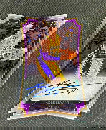 2016 Kobe Bryant Panini Select Die Cut Auto /60 Autograph #26 Signature SP