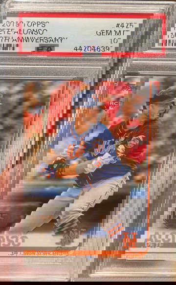 2019 Topps Pete Alonso RC 150 Anniversary PSA 10