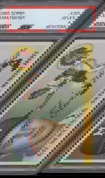 1955 Topps Eddie Mathews