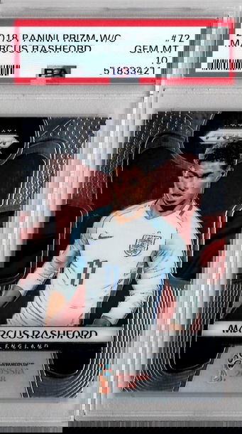 Marcus Rashford 2018 Prizm World Cup #72