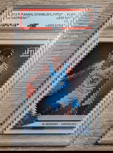 Ja Morant 2019 Optic #168 PSA 10