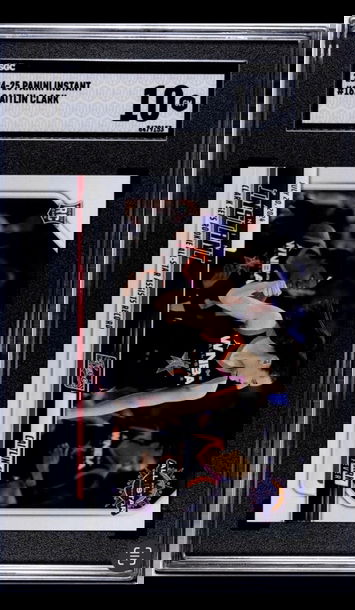 SGC 10 Caitlin Clark WNBA All Star Card Panini Instant #162 Indiana Fever Rookie