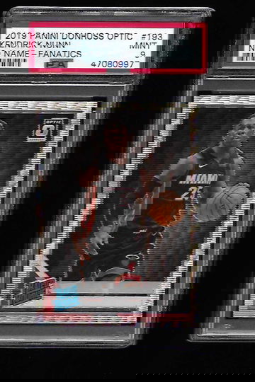 2019 Donruss Optic Fanatics Kendrick Nunn PSA 9