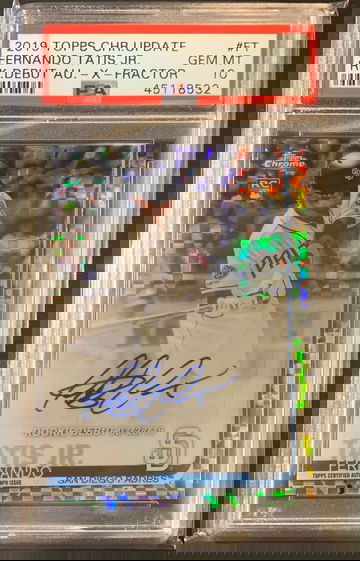 Fernando Tatis x tractor Rookie Auto /125