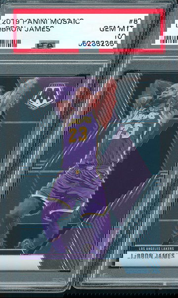 LEBRON JAMES PANINI MOSAIC 2019 PSA 10