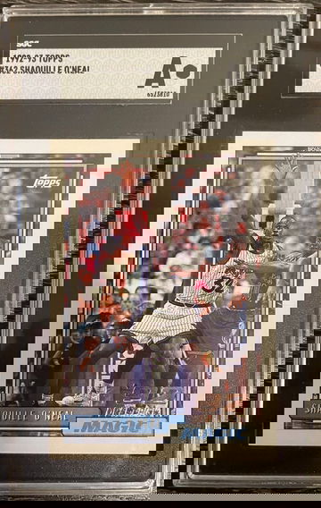 1992-93 Topps #362 Shaquille O'Neal RC SGC A POP 3