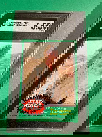 1977 Topps Star Wars # 239 Luke Skywalker 