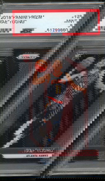 2018 Prizm Trae Young PSA 9 