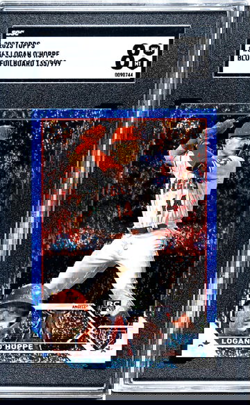 2023 Topps #363 Logan O'Hoppe /999 SGC 8