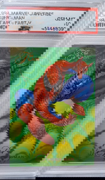 1994 Marvel Universe Spider-Man '94 Flair Part V PSA 10