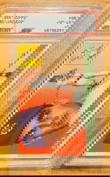 1955 Topps Bill Wilson #86 PSA 4